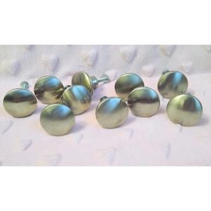 cabinet knobs drawer pulls door handles kitchen hardware brushed nickel lot 12